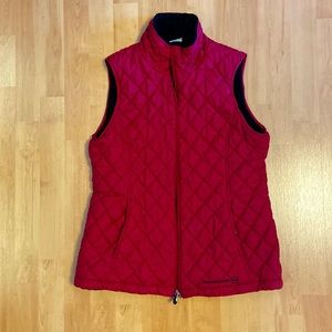 Free Country red vest sz med